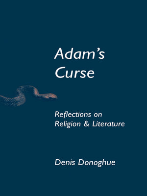 cover image of Adam's Curse